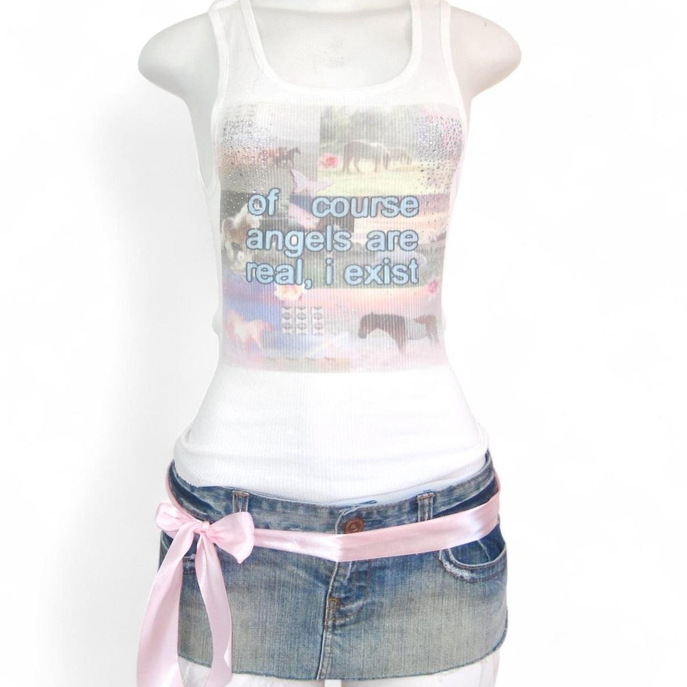 y2k graphic fairycore tank